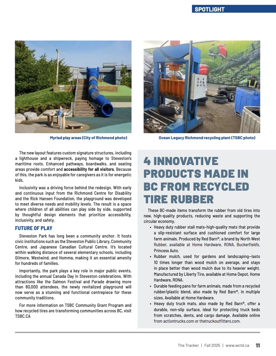 Tire Stewardship BC tweet media