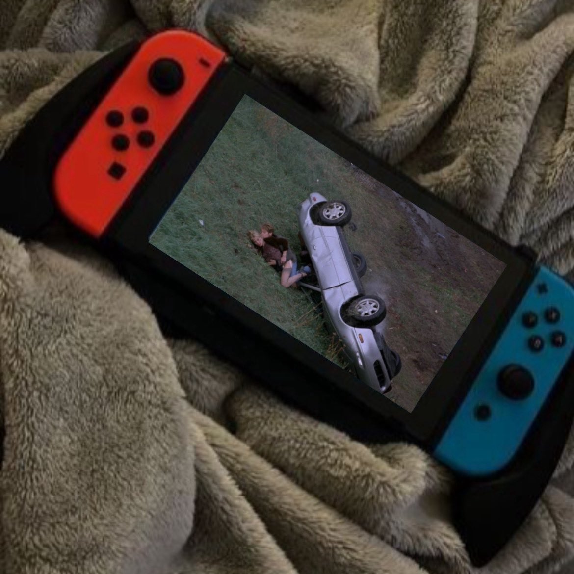 itsspadering's tweet photo. Watching Crash (1996) on my Nintendo Switch https://t.co/KFZMX9kUdE