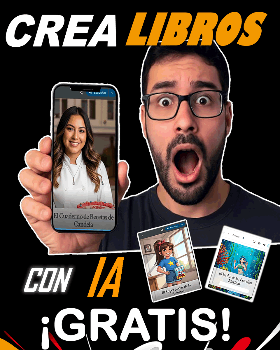 AnimedyTutorial's tweet image. 📚 ¿Sabías que puedes crear un LIBRO con IA GRATIS en minutos y con tu celular? 😱
Aquí te muestro cómo 👉 youtu.be/FGNVJ1rUA3c
#inteligenciaartificial #ia #libros #productividad #emprendedores #animedytutoriales