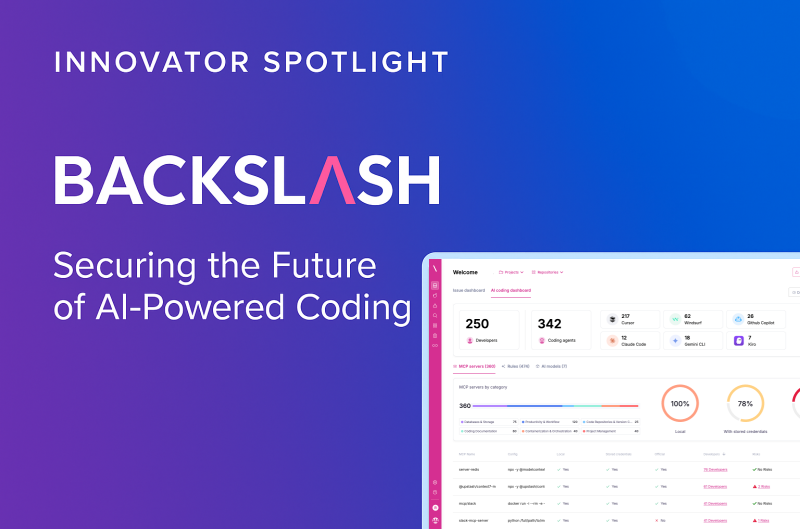 Image for the Tweet beginning: 🚀 Innovator Spotlight: @BackslashSec
With our