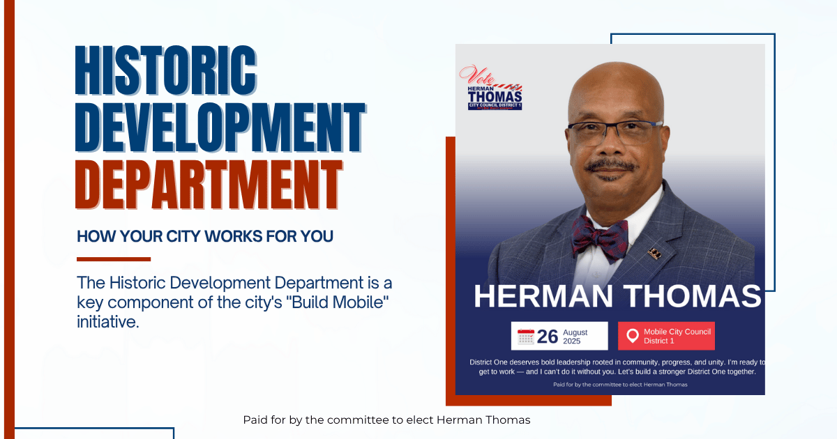 Vote Herman Thomas District 1 tweet media
