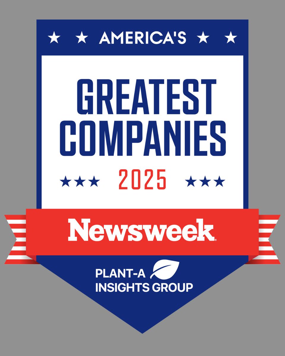 We're honored to be named one of America's Greatest Companies 2025 by <a href="/Newsweek/">Newsweek</a>!

This recognition is a testament to our amazing team's commitment to delivering a great customer experience and building a workplace where our employees can thrive.

Check out the full list here.