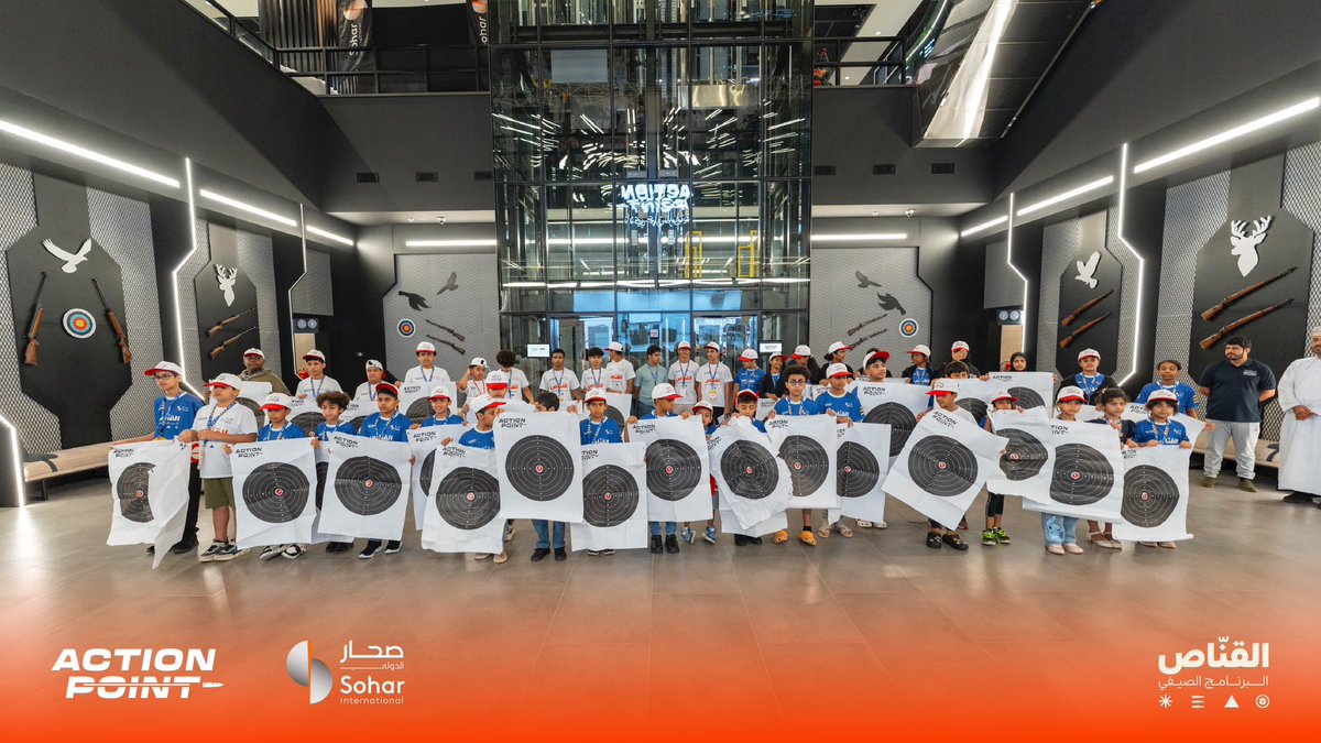 actionpoint_omn's tweet photo. ختام الجولة الثانية من برنامج القنّاص 🎯

The second round of the Sharp Shooter Program comes to a sweet end 🎯 https://t.co/8KFAzcz2HC
