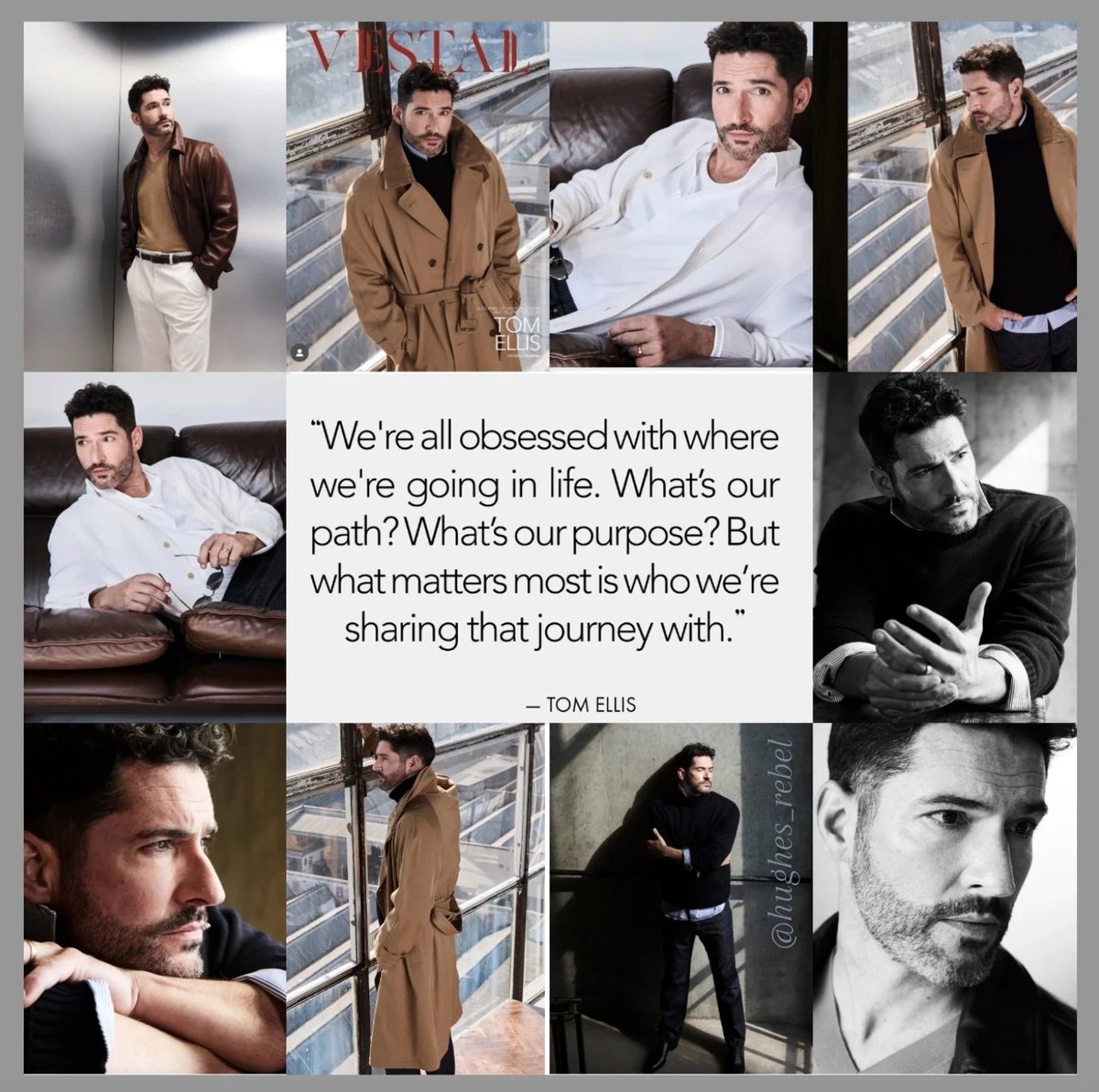 #TomEllis <a href="/vestalmag/">Vestal Magazine</a> with words of wisdom in what matters most  #TheThursdayMurderClub