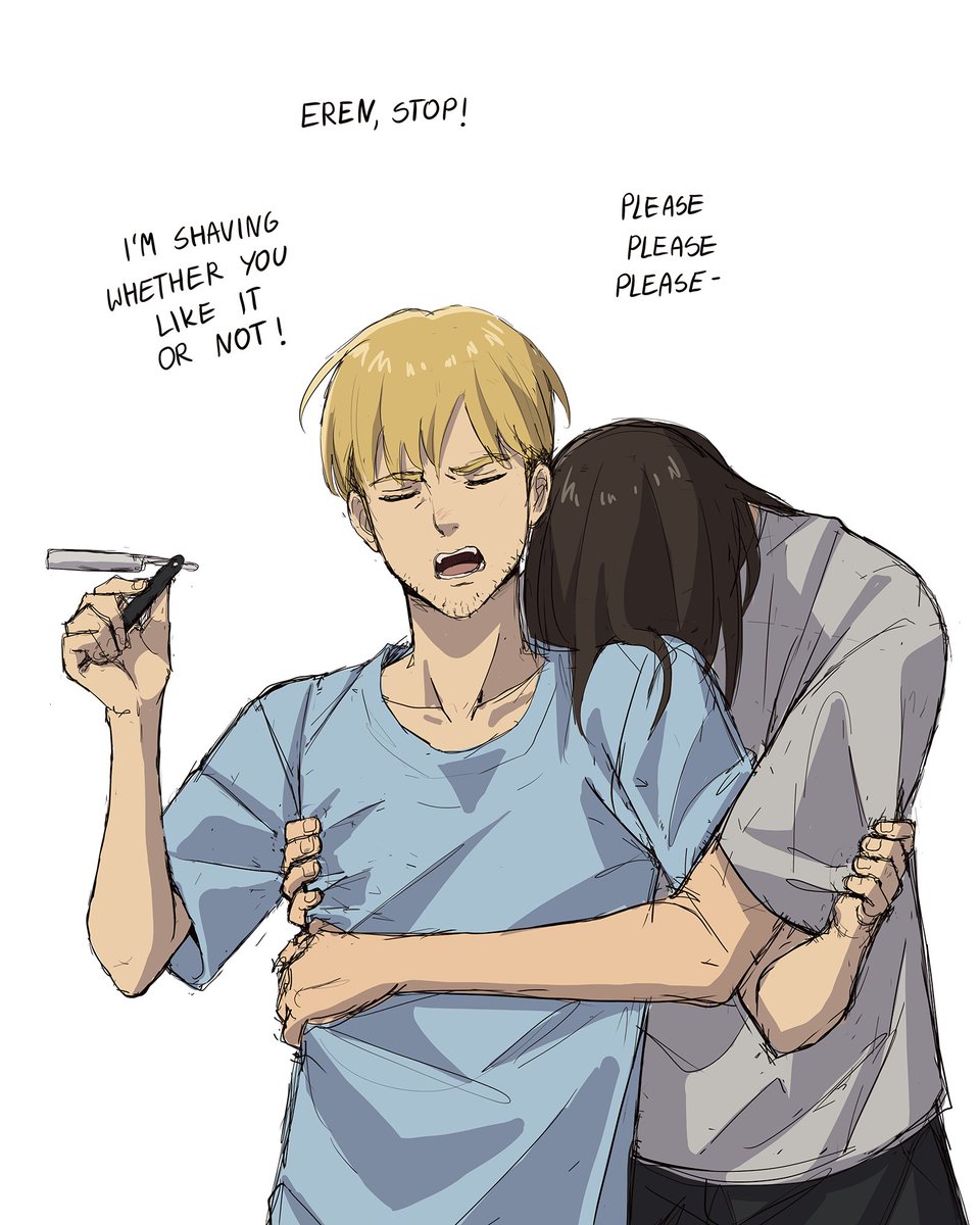 Something old I never posted here
Tbh I just wanted to draw Armin with facial hair