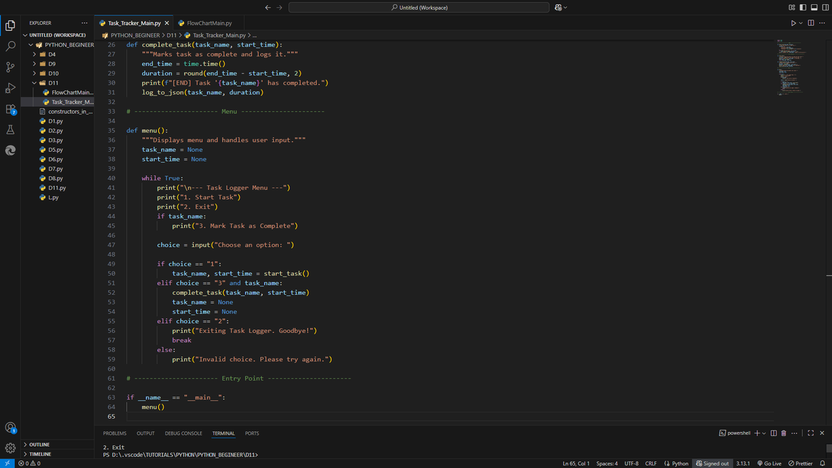 dev1Aashish's tweet image. Day 11: What if your code could track time like a journal entry — and log it with purpose?   
#BeginnerFriendly #PublicLearning #CodingJourney #AIandDataScience #ConsistencyWins #PythonProjects #ModularDesign #ClosuresInPython #DecoratorsExplained #BuildInPublic #DevDiaries