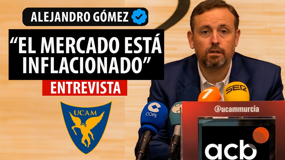 📹🏀| ¡NUEVO VÍDEO! ¡MERCADO!

Hablemos de Basket con Alejandro Gómez, director deportivo de UCAM Murcia:  

Verano apasionado para el proyecto de Sito Alonso, con salidas relevantes y buenas apuestas para seguir arriba en ACB. ¿Qué fichaje sorprenderá?

youtu.be/GDQfyHLperY
