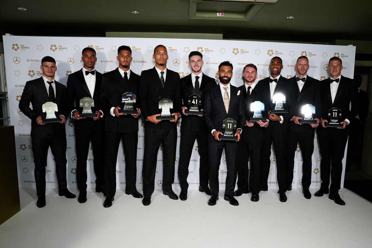 The PFA Premier League Team of the Year pic is always the one. 🔥