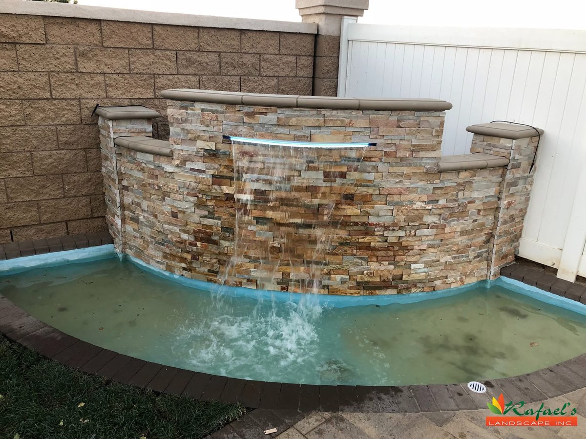 Rafaellandscape's tweet photo. Bringing elegance to your outdoor space with this beautiful water feature✨

For a free estimate call us at
 ￼(909) 266-3797

-3D Rendered Designs-

RESIDENTIAL &amp; COMMERCIAL 

Learn more about our services at-
https://t.co/qTU0t4IWFi https://t.co/l7Qzu9DCM4