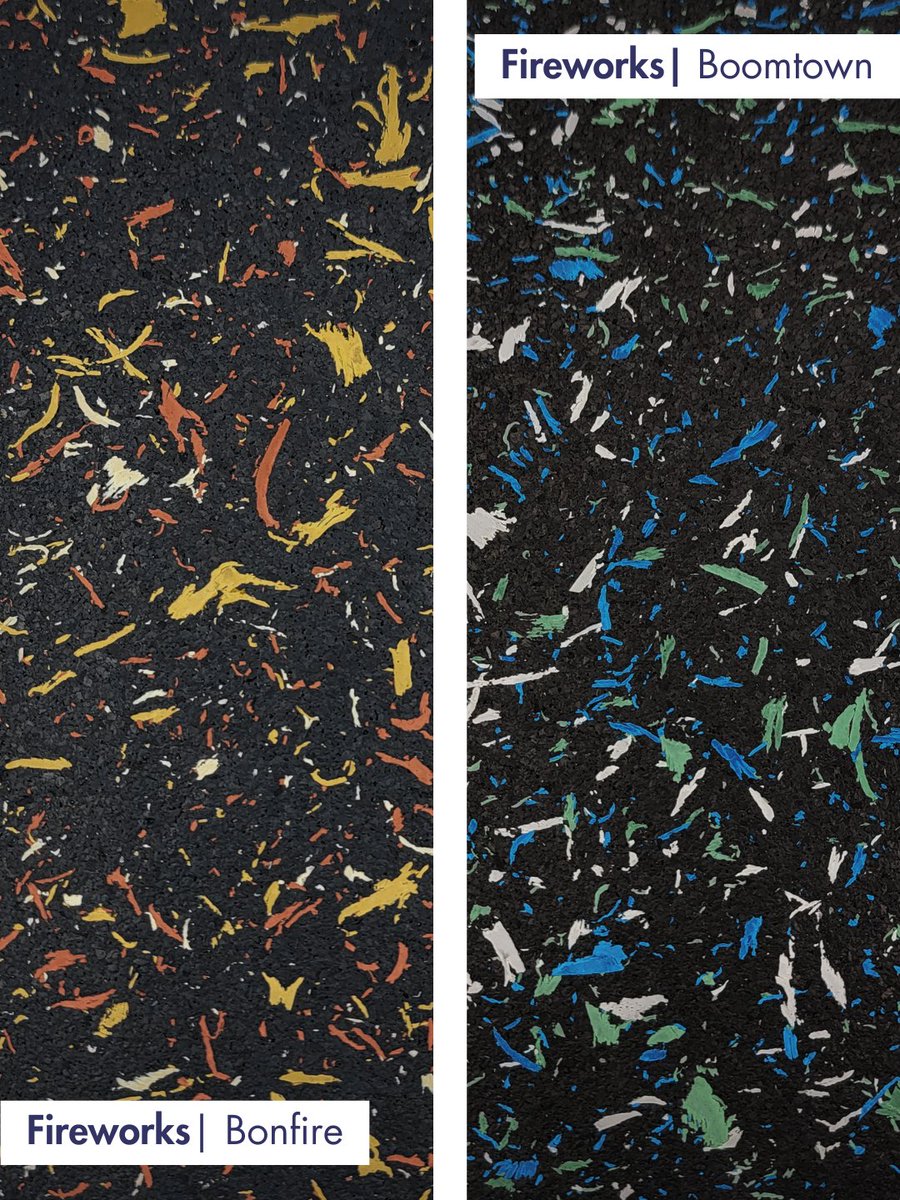 Our 𝗙𝗶𝗿𝗲𝘄𝗼𝗿𝗸𝘀 EPDM rubber flooring collection is the ideal solution for spaces that require both durability and an artistic edge!

Order samples ⬇️⁠
🔗 l8r.it/R9NR

#interiordesign #architecturaldesign #flooring #athleticflooring #gymdesign #gymflooring