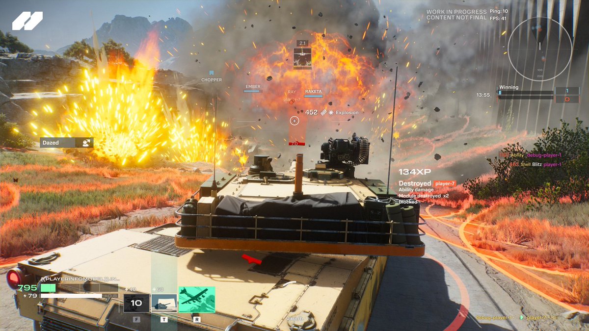 AUTOMATONJapan's tweet photo. 【ニュース】人気戦車ゲーム『WoT』新作、まさかの「戦車系ヒーローシューター」に。『World of Tanks: HEAT』発表、10対10の“特殊能力もち”戦車戦
https://t.co/TkO5vuCyE6 https://t.co/Bhlm9xhgsh