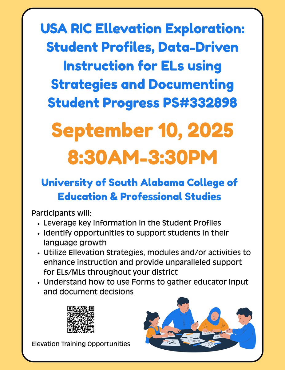 SARIC (@usasaric) on Twitter photo We have lots of exciting professional learning opportunities in September! Registration is open now! If you have any questions, email saric@southalabama.edu or call our office at 251-380-2741! We look forward to learning with you! 📓 We have lots of exciting professional learning opportunities in September! Registration is open now! If you have any questions, email saric@southalabama.edu or call our office at 251-380-2741! We look forward to learning with you! 📓