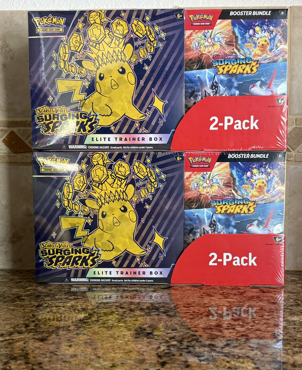 Got my Pokmon Surging Sparks ETB & Booster Bundle 2-packs from Costco! . #Pokemon #PokemonCards #TCG #TradingCards #Costco #Collectibles #DisTrackers Got my Pokmon Surging Sparks ETB & Booster Bundle 2-packs from Costco! . #Pokemon #PokemonCards #TCG #TradingCards #Costco #Collectibles #DisTrackers