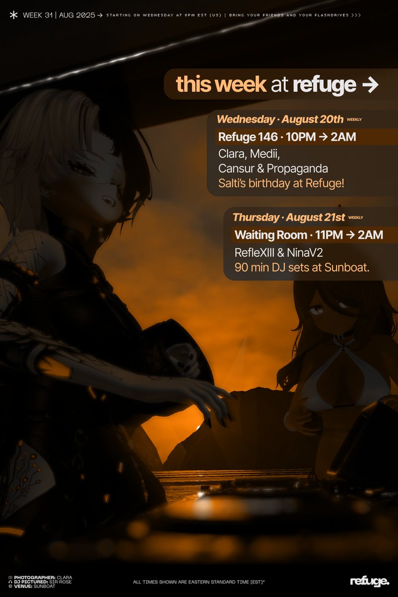 This week at Refuge.