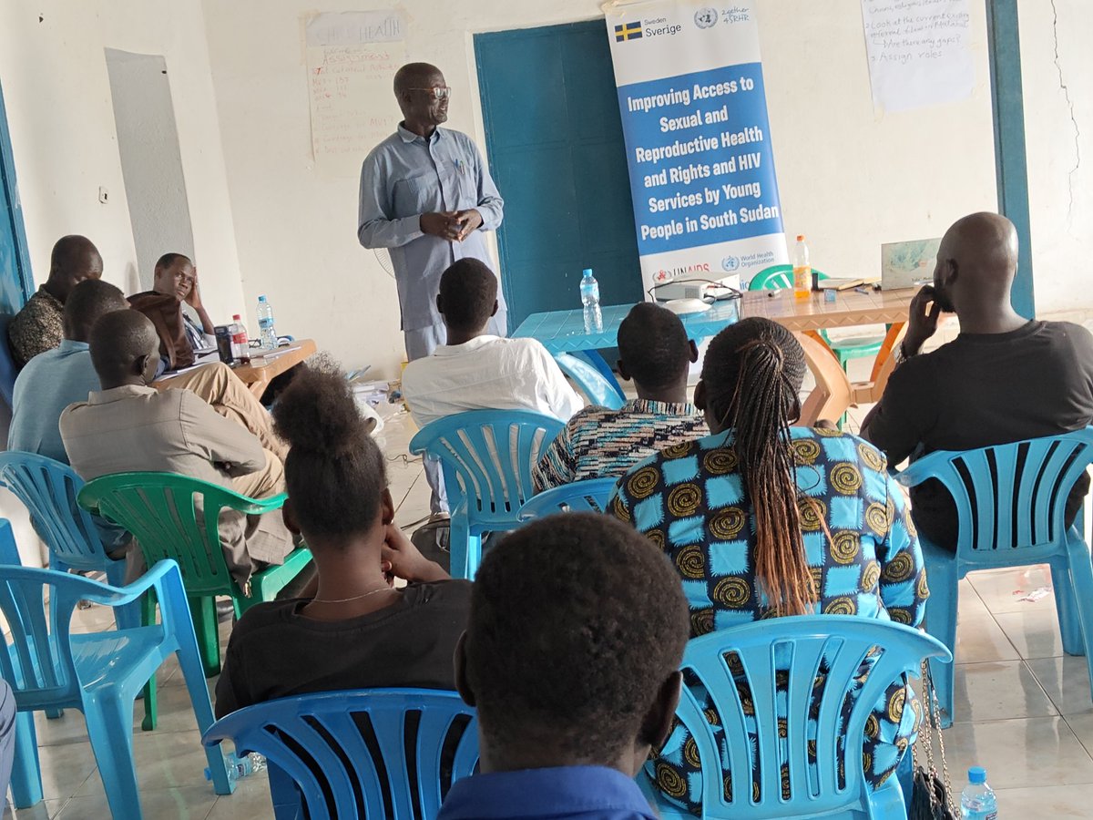 YoungpositiveSS's tweet photo. We successfully conducted a stakeholder workshop in Malakal with #WHOsouthsudan to draft  *SRH/GBV/HIV referral pathway for youths*.  
🗣️ Meaningful dialogue, shared commitments, and a step forward for youth-centered services.  
#2gether4srh #Malakal #YouthVoices #Partnerships https://t.co/8W2TpeOrb7