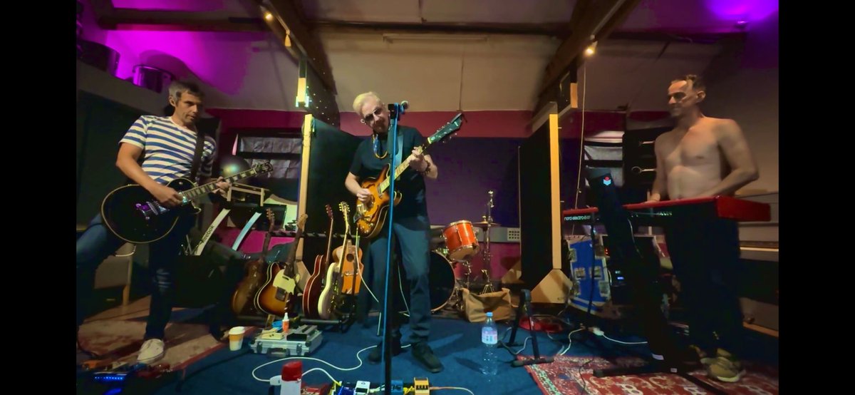Jonny Brownshoes (@jontylord) on Twitter photo Rehearsals today - <a href="/Latch12/">Latch Ford</a> fought off a dog sized duck beforehand and unfortunately lost his Castrol GTX T-shirt in the process Rehearsals today - <a href="/Latch12/">Latch Ford</a> fought off a dog sized duck beforehand and unfortunately lost his Castrol GTX T-shirt in the process
