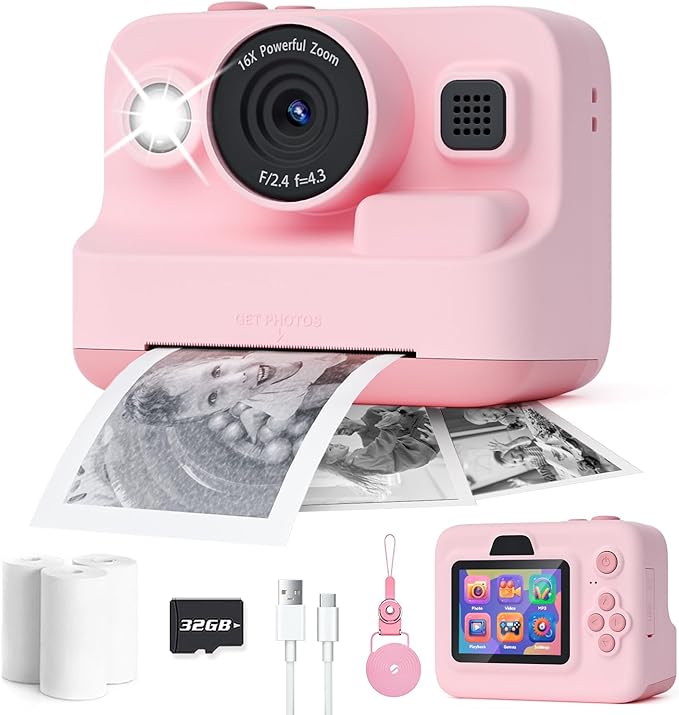 Ashraful2218's tweet image. 😮😮Limited time deal
😮savings-20%
👉order 
 👉amzn.to/4lyI4co

Kids Camera Instant Print,1080P Kids Instant Cameras That Print Photos,Christmas Birthday Gifts for Girls Age 3-12

#kidscamera 
#kidsdigitalcamera 
#camerakids
#kidsoncamera 
#amazondeals 
#amazonfashion