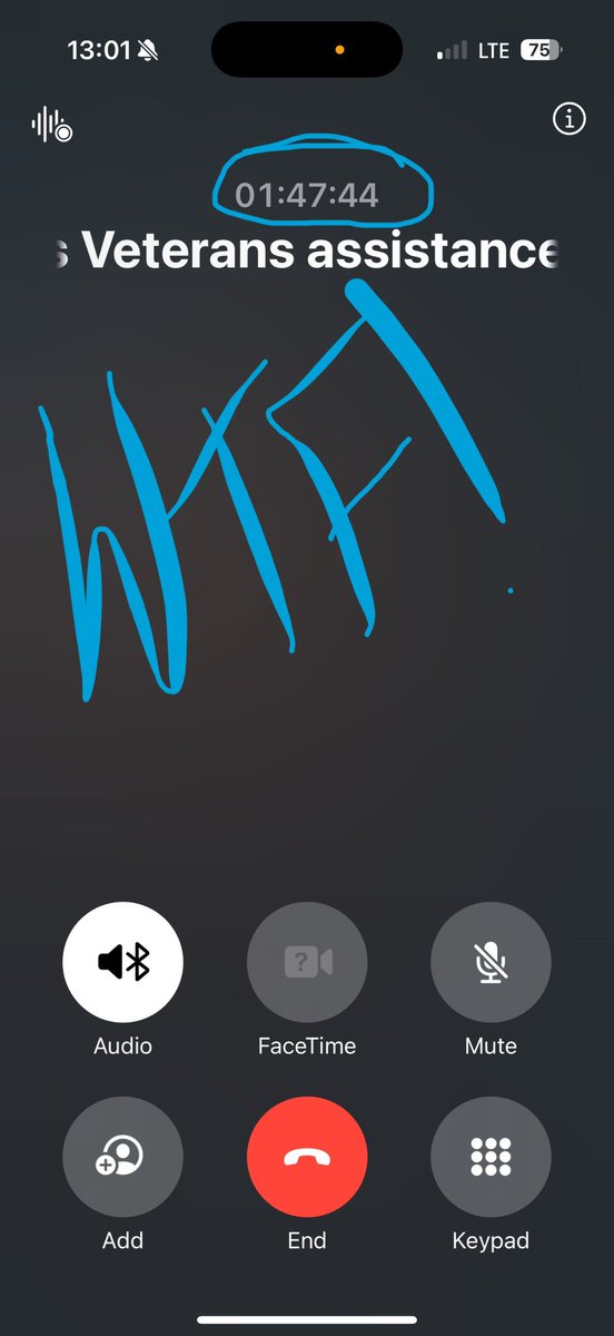 Fuck the VA, 1 hr and 45 min and STILL on hold is crazy