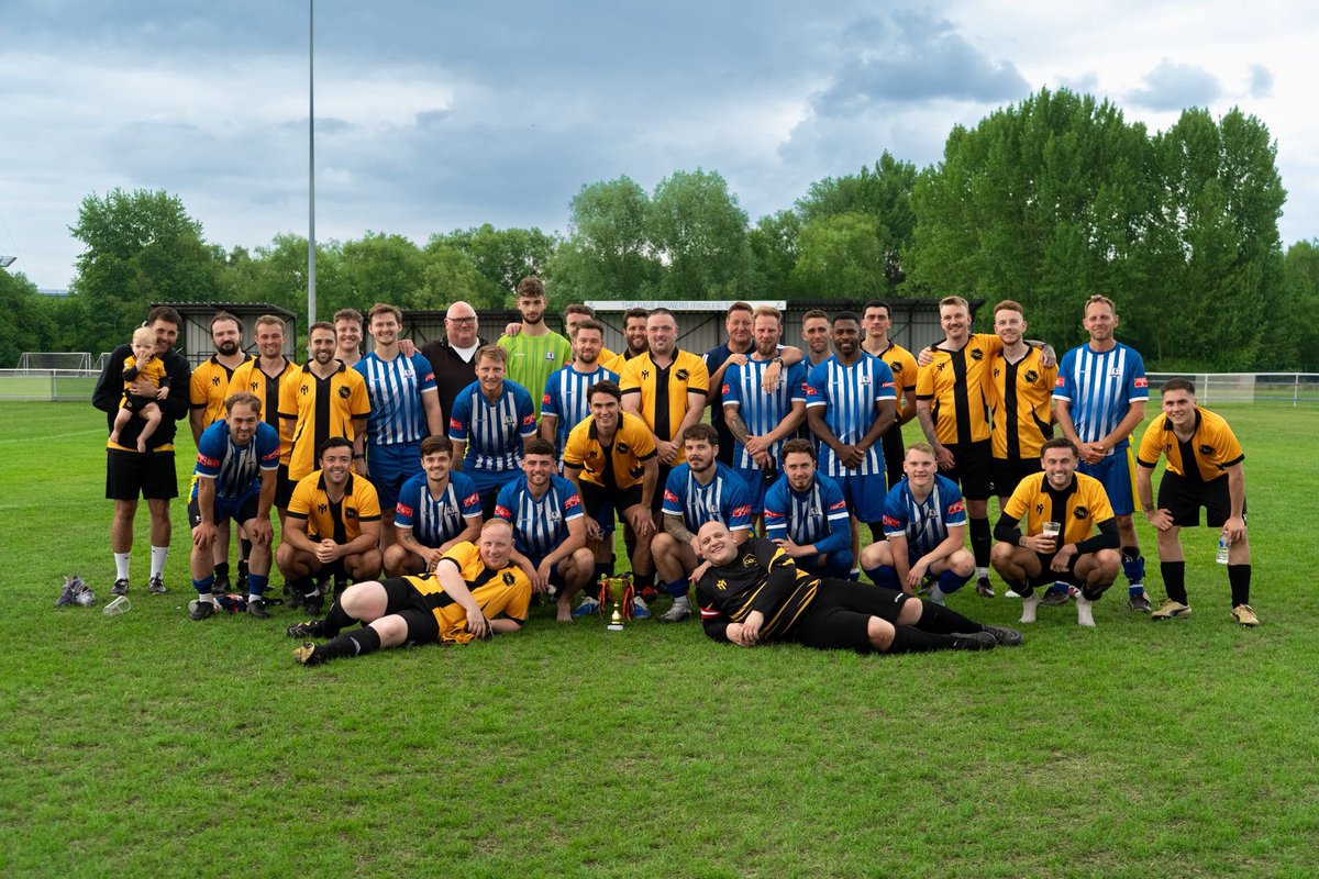 TalkingWolvesHG's tweet photo. Sunday 27th July 2025 the first CGC cup game took place at @DarloTown1874FC against the Dean Gill XI we may not have won the game but we raised £2300 for some life saving defibrillators a great day had by all until next year 🧡🖤🧡🖤🐺 https://t.co/3VmI6GM8sL