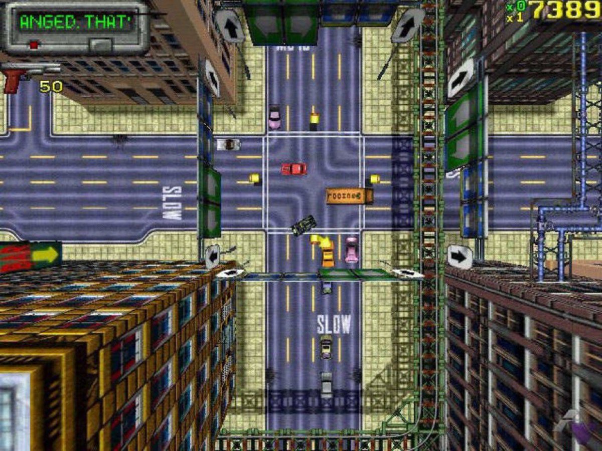 GamewithDave's tweet image. Are you old enough to remember when GTA looked like this?