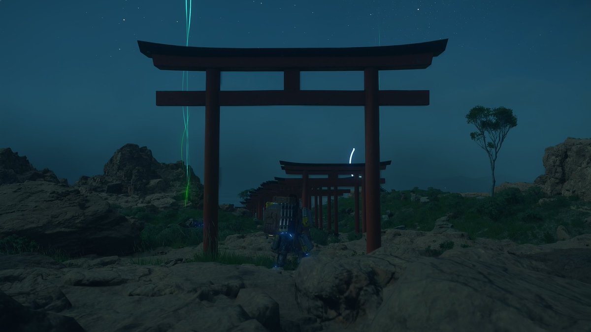 i98lu's tweet photo. More of Ghost of Yōtei, I mean, #DeathStranding2OnTheBeach. 
I fking love this game so much. https://t.co/l8a45vTd5S