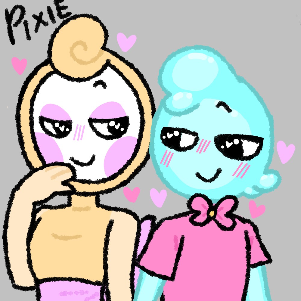 Pixiethefr18233's tweet photo. Do you guys remeber this?
Well i made some variants of them!
Straight, Yuri, Yaoi or T4T..i don't care because if it's Glisten x Poppy i will Always love Itπ#dandysworld #poppyxglisten #glistenxpoppy #mirrorbow #pinkbows #shinybubbles #ship https://t.co/z9LmNtrpCy