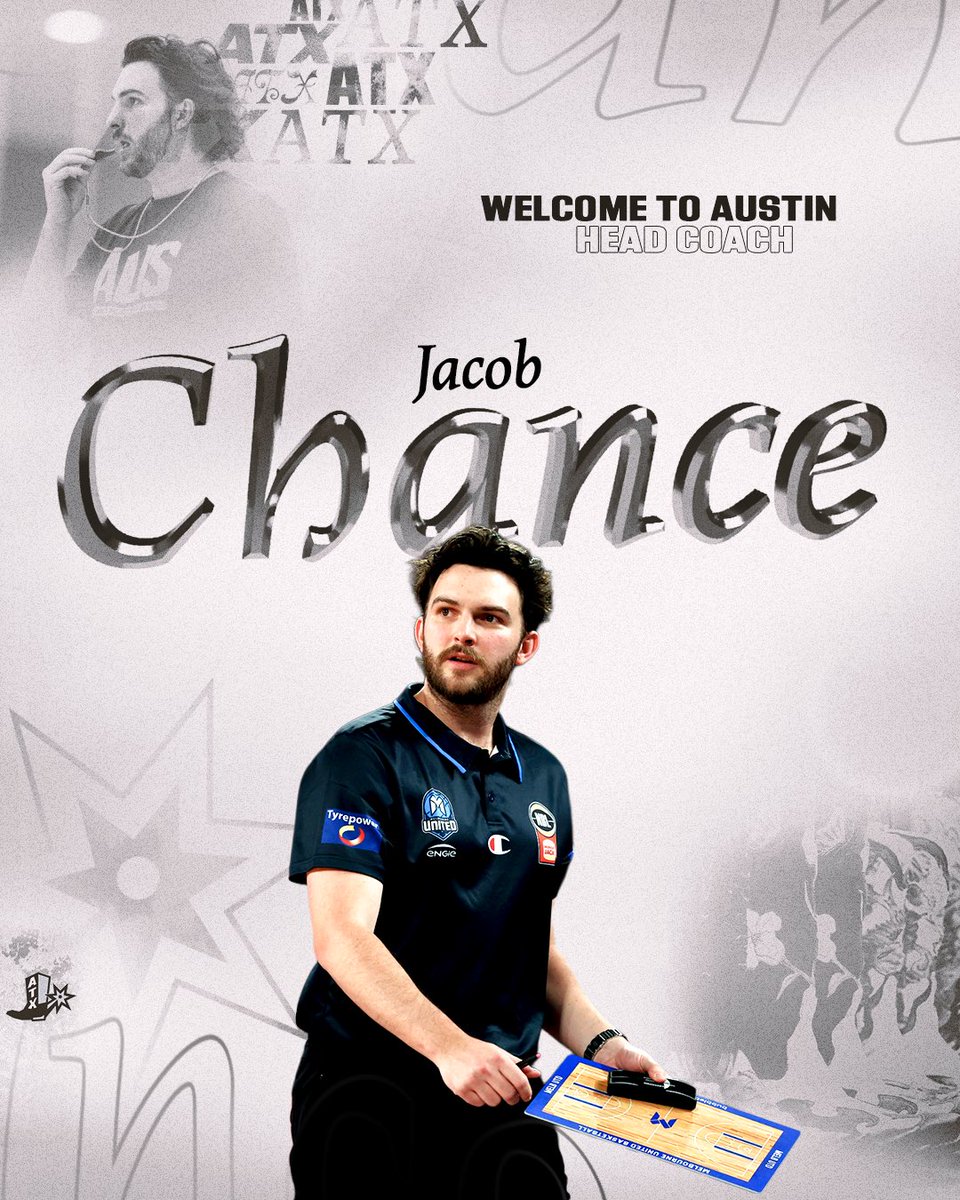 Please join us in welcoming the new Austin Spurs Head Coach, Jacob Chance!👏

Jacob Chance joins us after 2 seasons as an assistant coach with Melbourne United in the National Basketball League (NBL).