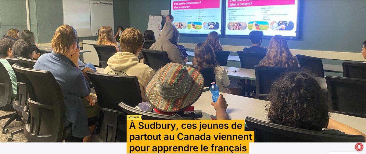collegeboreal's tweet image. Renforcer les compétences et la confiance de jeunes francophones provenant des quatre coins du pays, une autre facette de Boréal à découvrir.
#ONfr #UnChoixQuiChangeTout