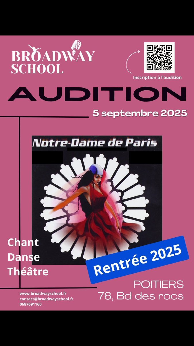Broadway School Poitiers tweet media
