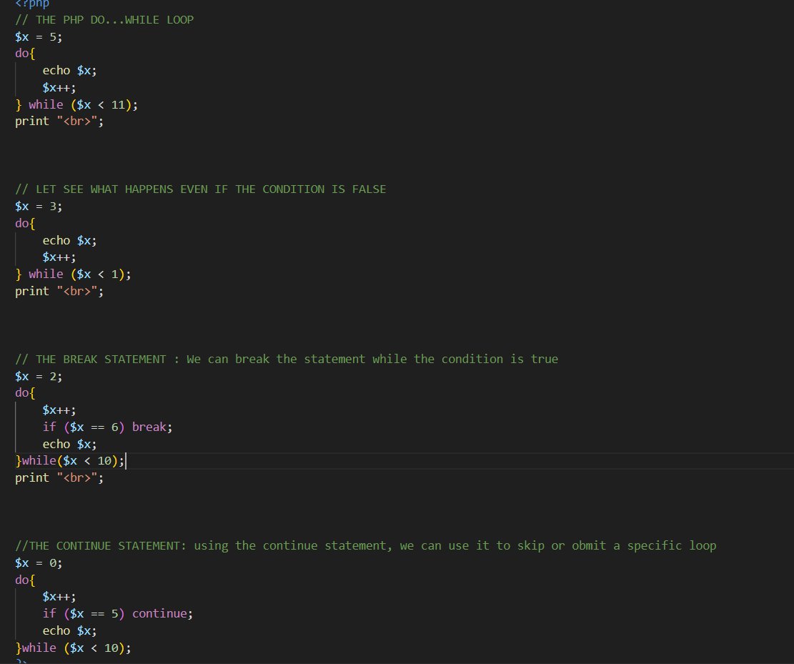 web3huzz's tweet image. Today’s PHP session: dove into do-while loop, for-loop, and foreach-loop. 

Progressing with each loop!

 #PHP #WebDevelopment #CodingJourney @sabiprogrammers&quot;
