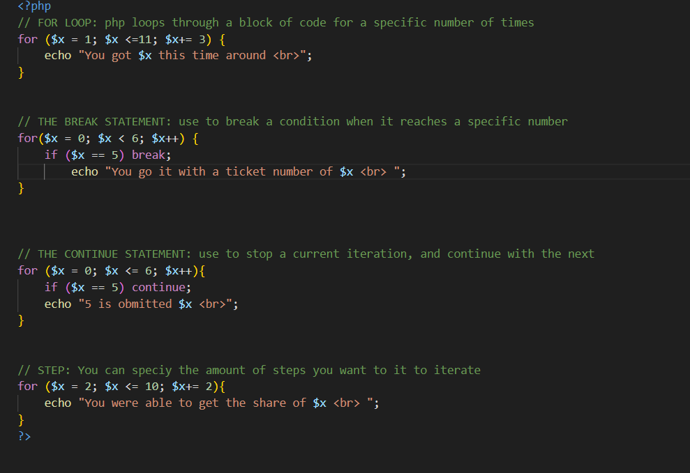web3huzz's tweet image. Today’s PHP session: dove into do-while loop, for-loop, and foreach-loop. 

Progressing with each loop!

 #PHP #WebDevelopment #CodingJourney @sabiprogrammers&quot;