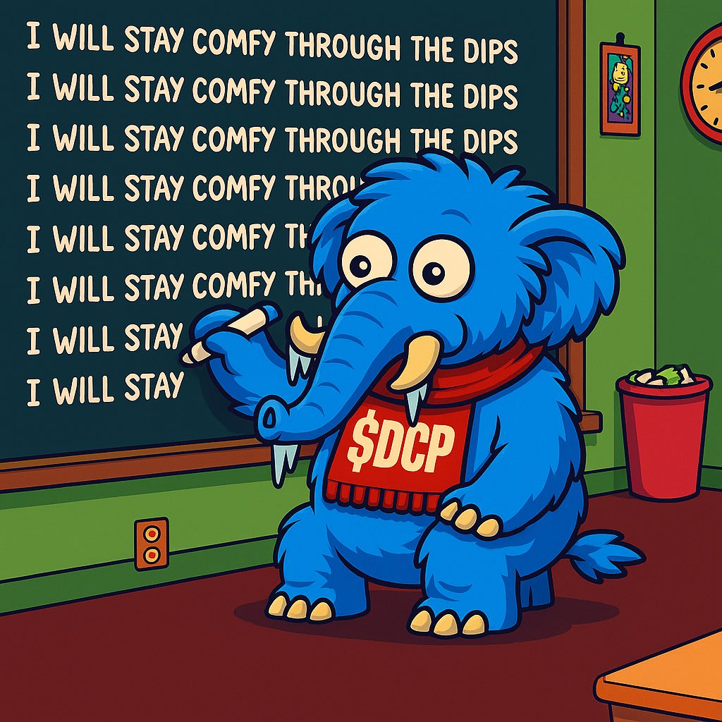 Repetition builds conviction. Conviction builds legends $DCP