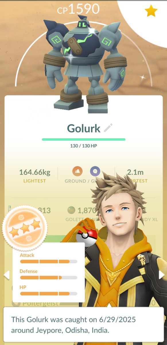 Amitanshu97's tweet photo. @bottlecapcoin Best shiny hatch of go fest 💚🔥 https://t.co/4V0MFht4xv