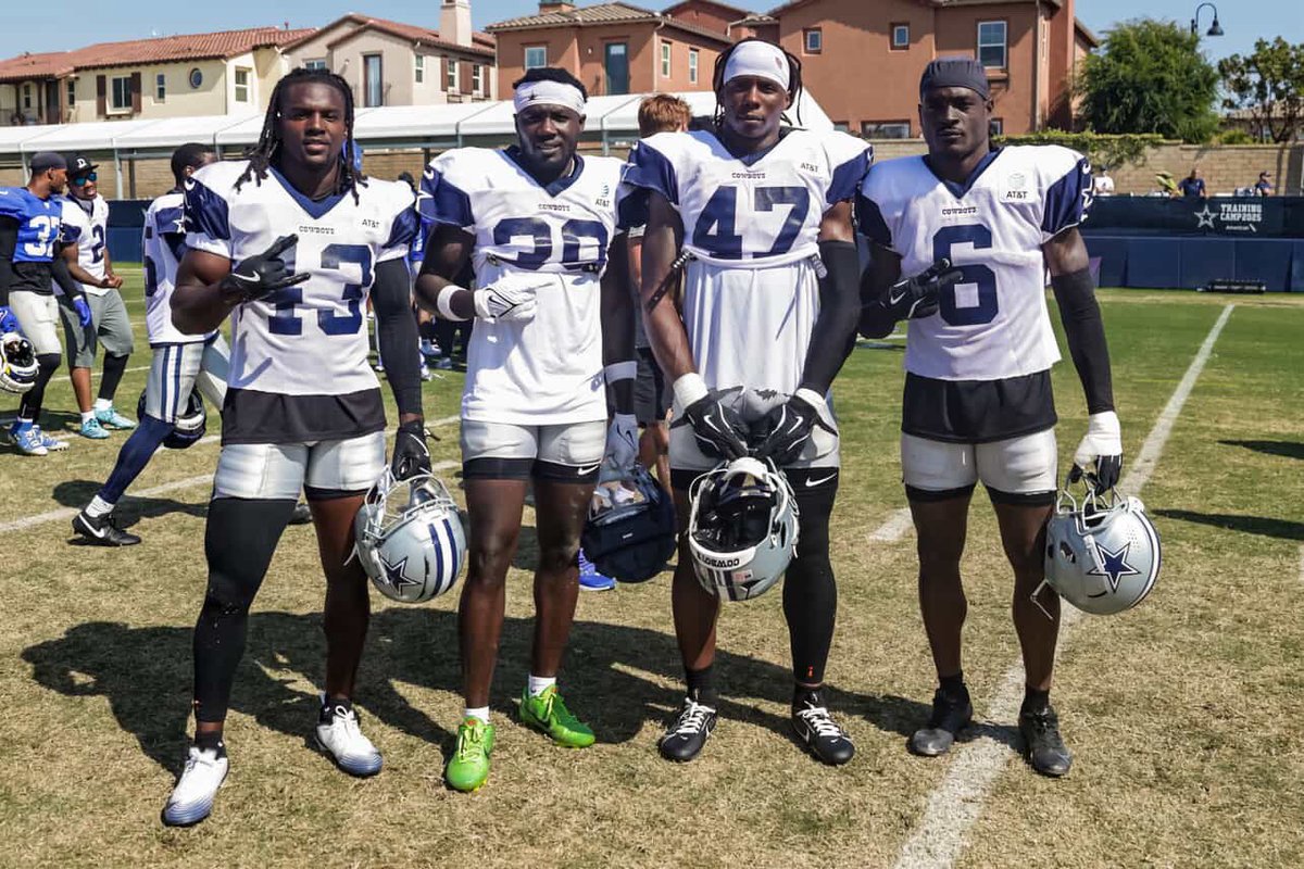 #KemonHall
#RobertRochell 
#DariusHarris 
#DonovanWilson 

Universal Cowboys

#GrindBeforeGlory 
#Pre-Season Camp