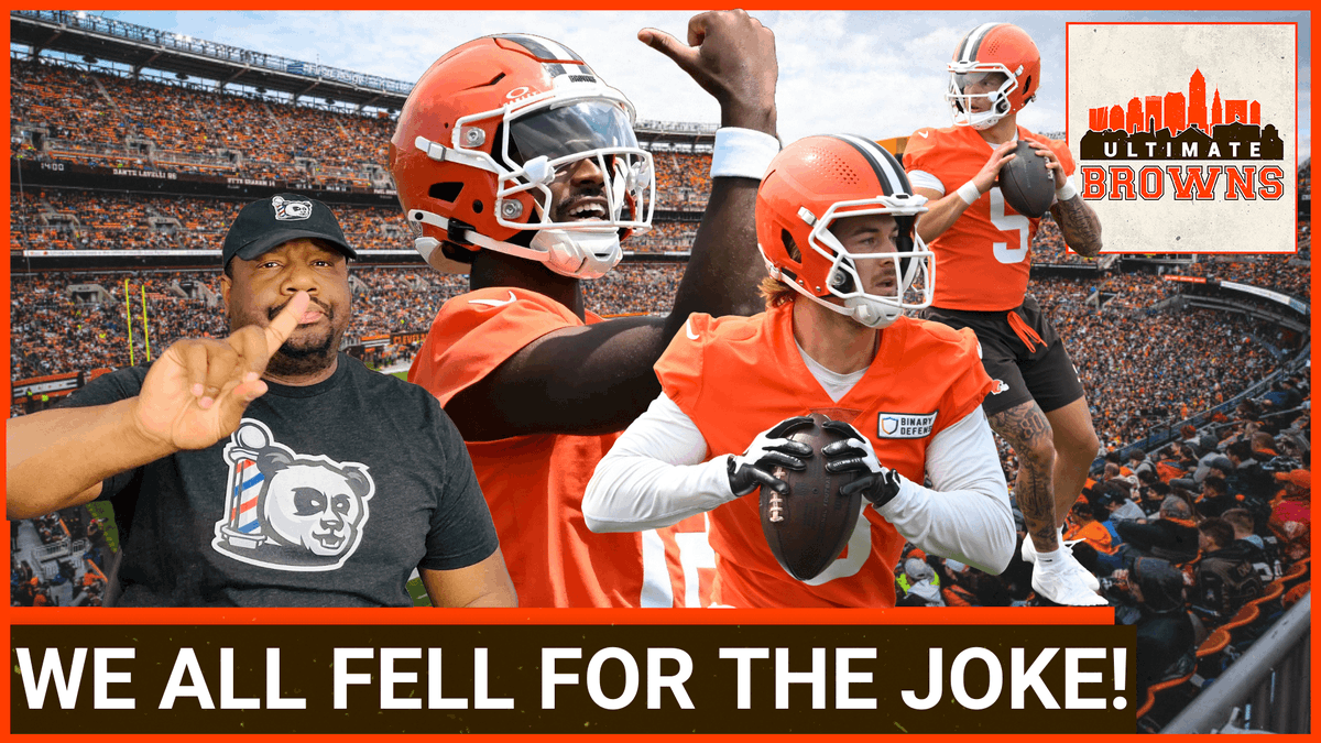 Garrett Bush EXPOSES The Browns FAKE QB Competition!

WATCH NOW LIVE!
youtube.com/live/-dC4qix-d…

#BROWNS #NFL #Shedeur