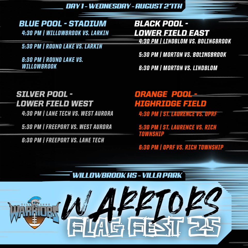 Warriors Flag Football tweet media