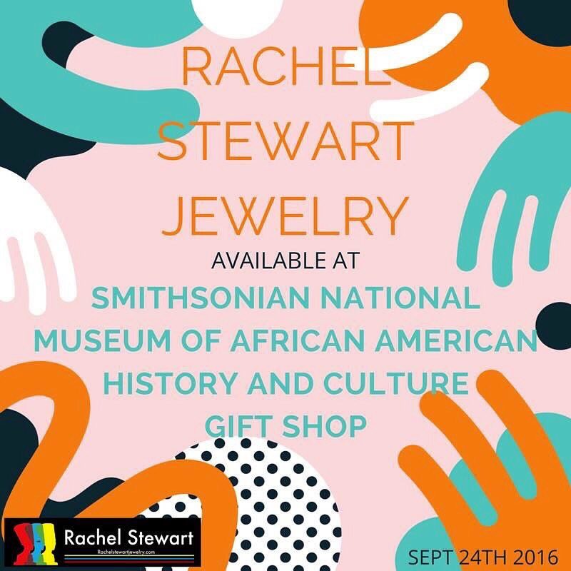 RachelStewarts's tweet photo. My jewelry has been sold at the museum since its opening in 2016. Get you some before T*ump fucks it up 😐
#nmaahc 
#smithsonian https://t.co/RIm3sy21Lo