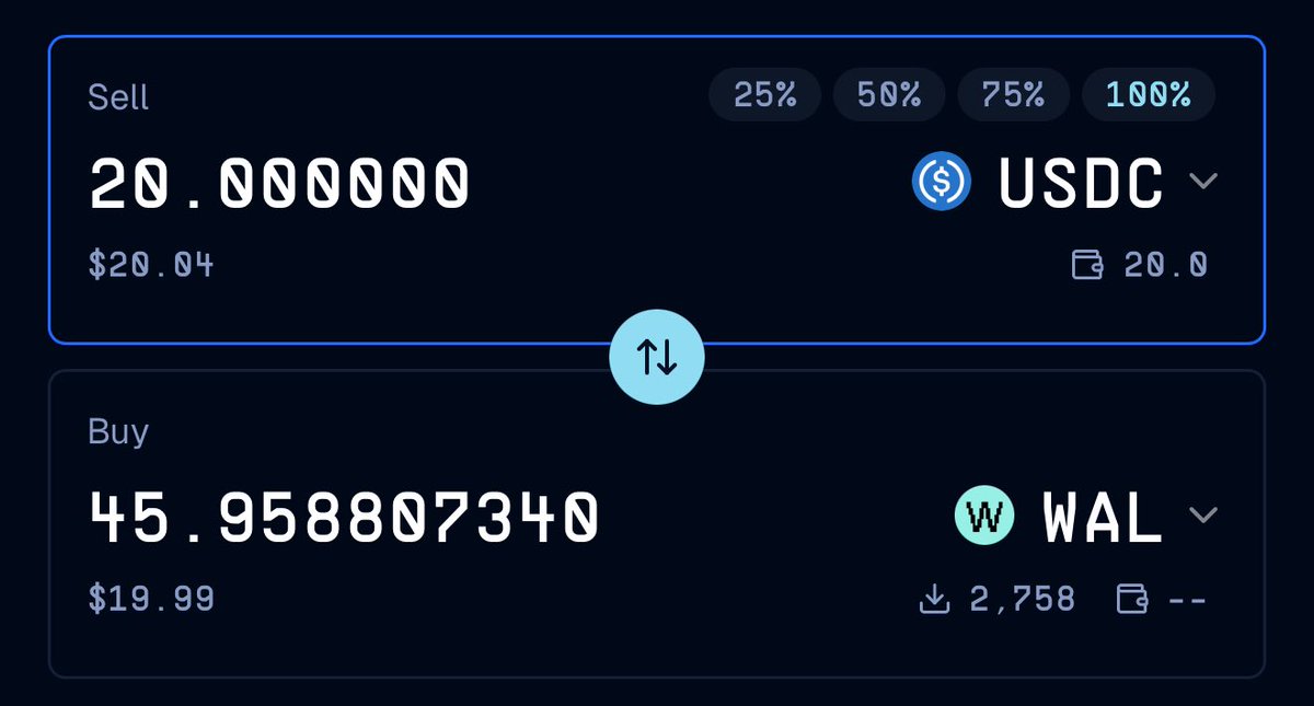 Day 58 of buying $20 worth of $WAL using <a href="/suilendprotocol/">Suilend</a>’s swap &amp; deposit feature until $WAL hits $1
_________ 

Deposit $WAL on Suilend and earn rewards in $sSUI and $WAL.
_________

📊 Track my <a href="/WalrusProtocol/">Walrus 🦭/acc</a> journey:
🔗 suivision.xyz/account/0xaadf…

📈 Watch $WAL price with