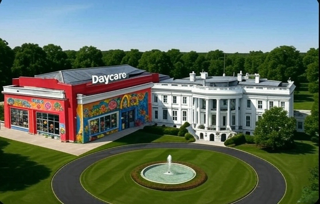 Brianalt7's tweet image. Oh, you have the outdated pic of the one Trump demolished. He demanded they have his favorite right next door instead....kids. #PedoPresident. #EpsteinTrumpPedoFiles