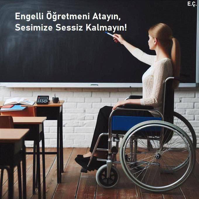 Sayın Cumhurbaşkanım biz Engelli öğretmenler sizi çok seviyoruz , yaparsa Reis yapar diyoruz.. <a href="/RTErdogan/">Recep Tayyip Erdoğan</a>  <a href="/Yusuf__Tekin/">Yusuf Tekin</a> <a href="/memetsimsek/">Mehmet Simsek</a> <a href="/_cevdetyilmaz/">Cevdet Yılmaz</a> <a href="/avfatmaoncu/">Av.Fatma Öncü</a> <a href="/kasapoglu/">Dr. Mehmet Kasapoğlu</a> <a href="/fevzizirhlioglu/">Fevzi Zırhlıoğlu</a> #EngelliÖğretmenBekliyor