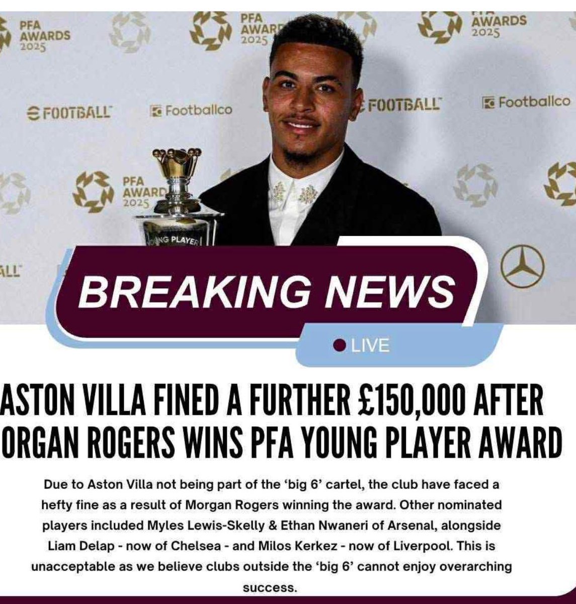 BREAKING NEWS #AVFC