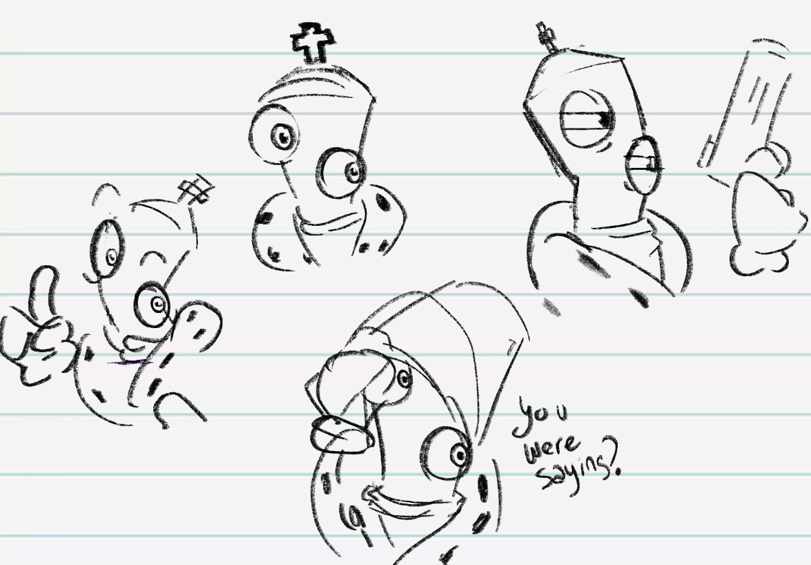 I just discovered I love drawing Kinger
#TADC