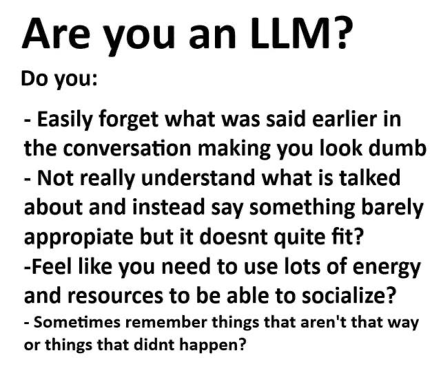 SezaiKantarci's tweet image. Here is a reminder while this is still valid for LLM’s. It won’t be much longer.