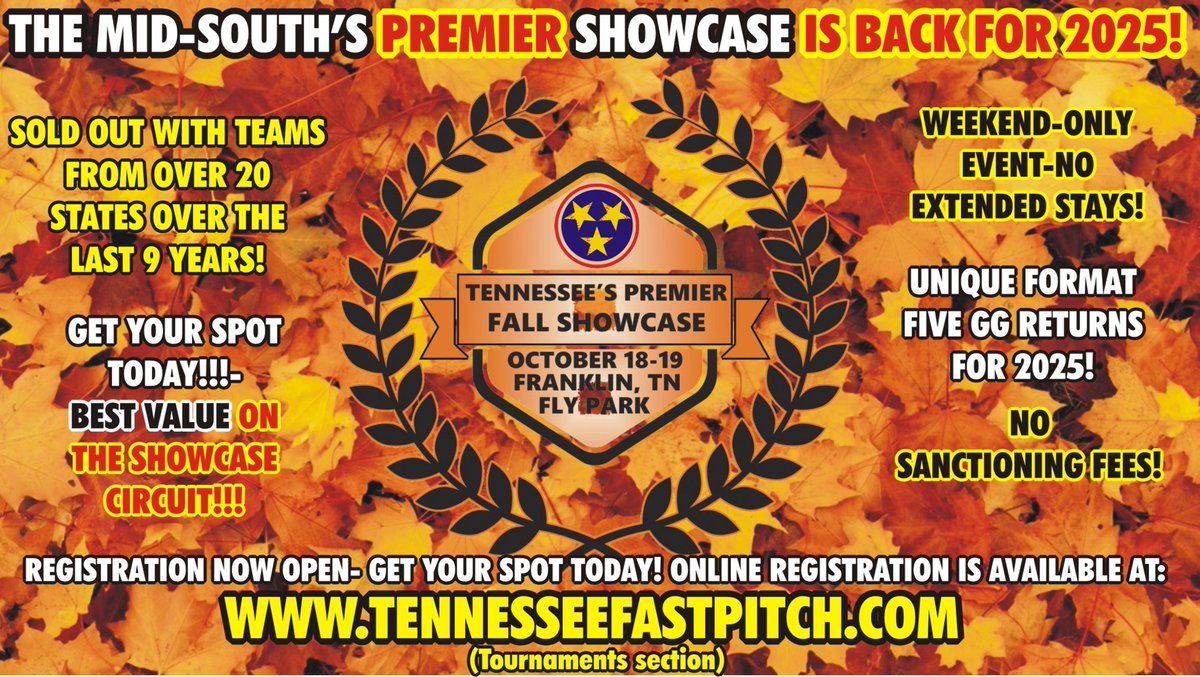 Tennessee Fastpitch tweet media