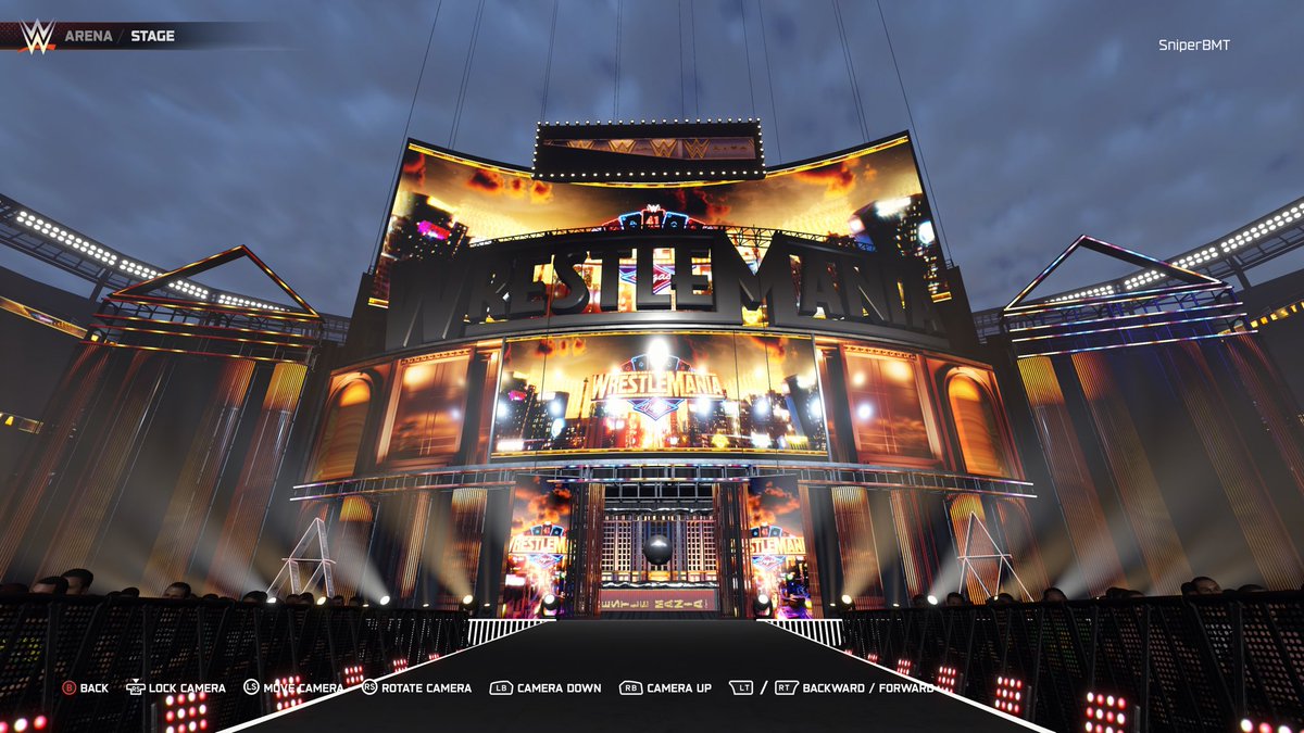SniperBMT2K's tweet photo. Now THIS is a grand stage! #WWE2K25 https://t.co/GM4ua67efG