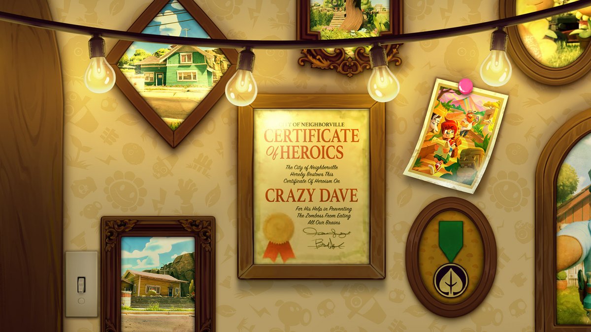PlantsvsZombies's tweet photo. Neighborville’s most chaotic hero... officially certified. 🏅🌱

A hero? An enthusiastic gardener? A guy with a taco obsession?
Yes, all of the above.

What would your PvZ Achievement say? https://t.co/s9AYeHrtef