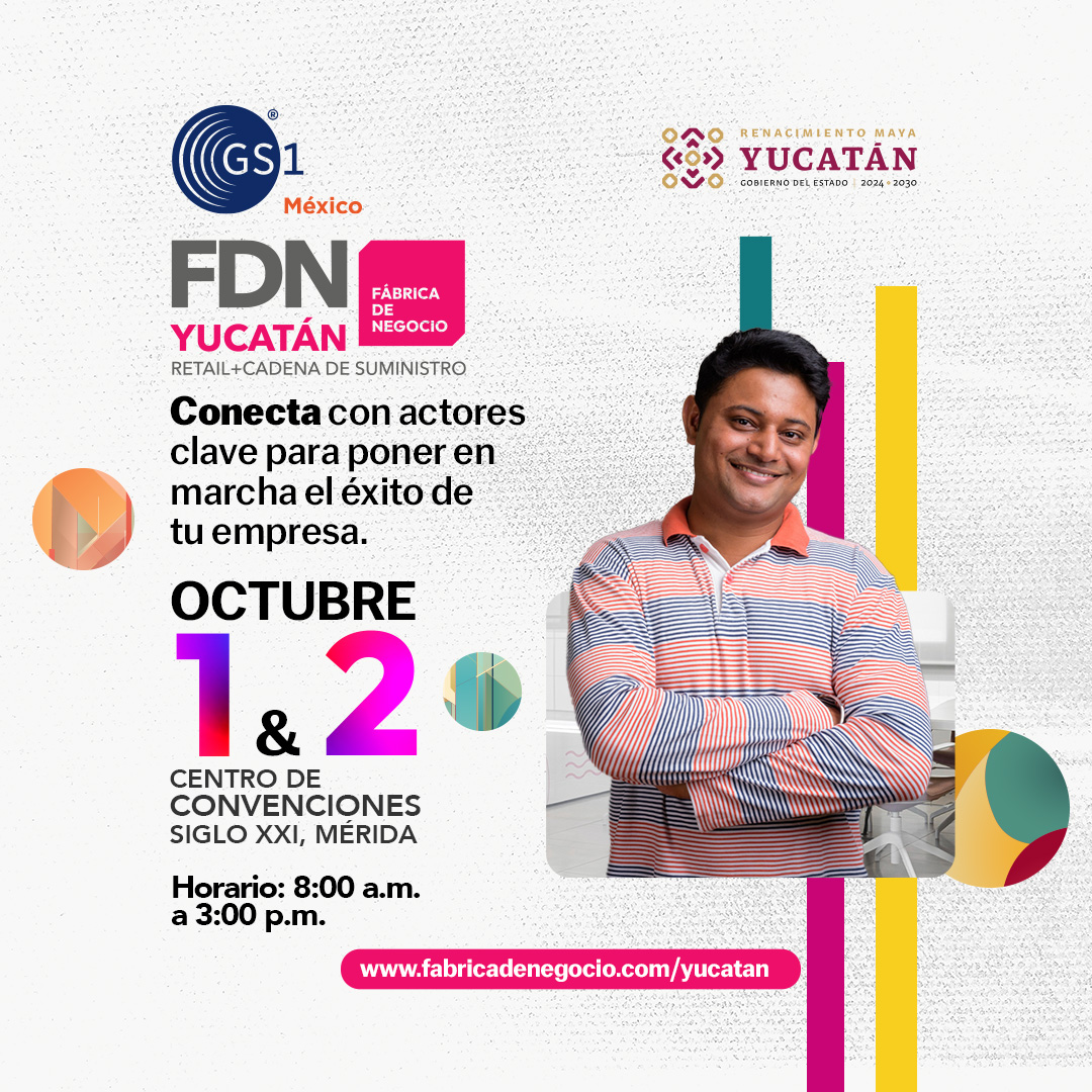 🚀 ¿Listo para transformar tu empresa y conectar con líderes del ecosistema empresarial?
 Fábrica de Negocio Yucatán te espera.
🗓️ 1 y 2 I octubre I 2025
📍 Siglo XXI, Mérida
🎟️Evento gratuito
 🔗Regístrate: fabricadenegocio.com/yucatan

#RenacimientoMaya #GS1México #FDNYucatán