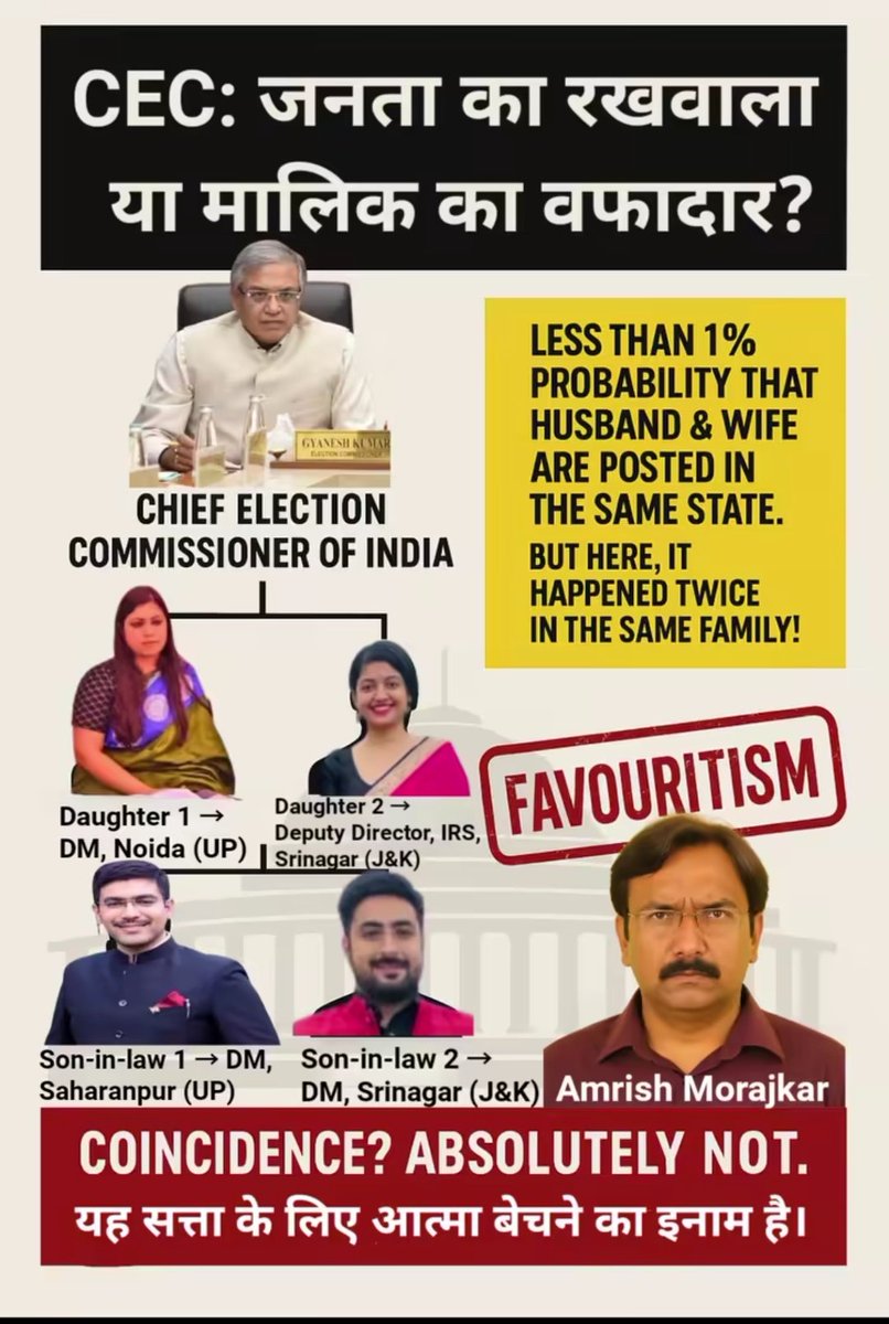 YadavAj74009402's tweet photo. @RoflGandhi_ @grok अपना काम बनता भाड़ में जाए जनता https://t.co/Ne3CAf7EH9