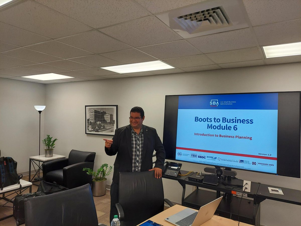 Our business advisor Manny Pruneda present at the B2B-Reboot we had on August 12th, 2025 at the CBIC in Corpus Christi, TX.

Don't miss out and stay tuned for more upcoming events near your area🙌!

#SBA #B2B #CorpusChristi #Veterans