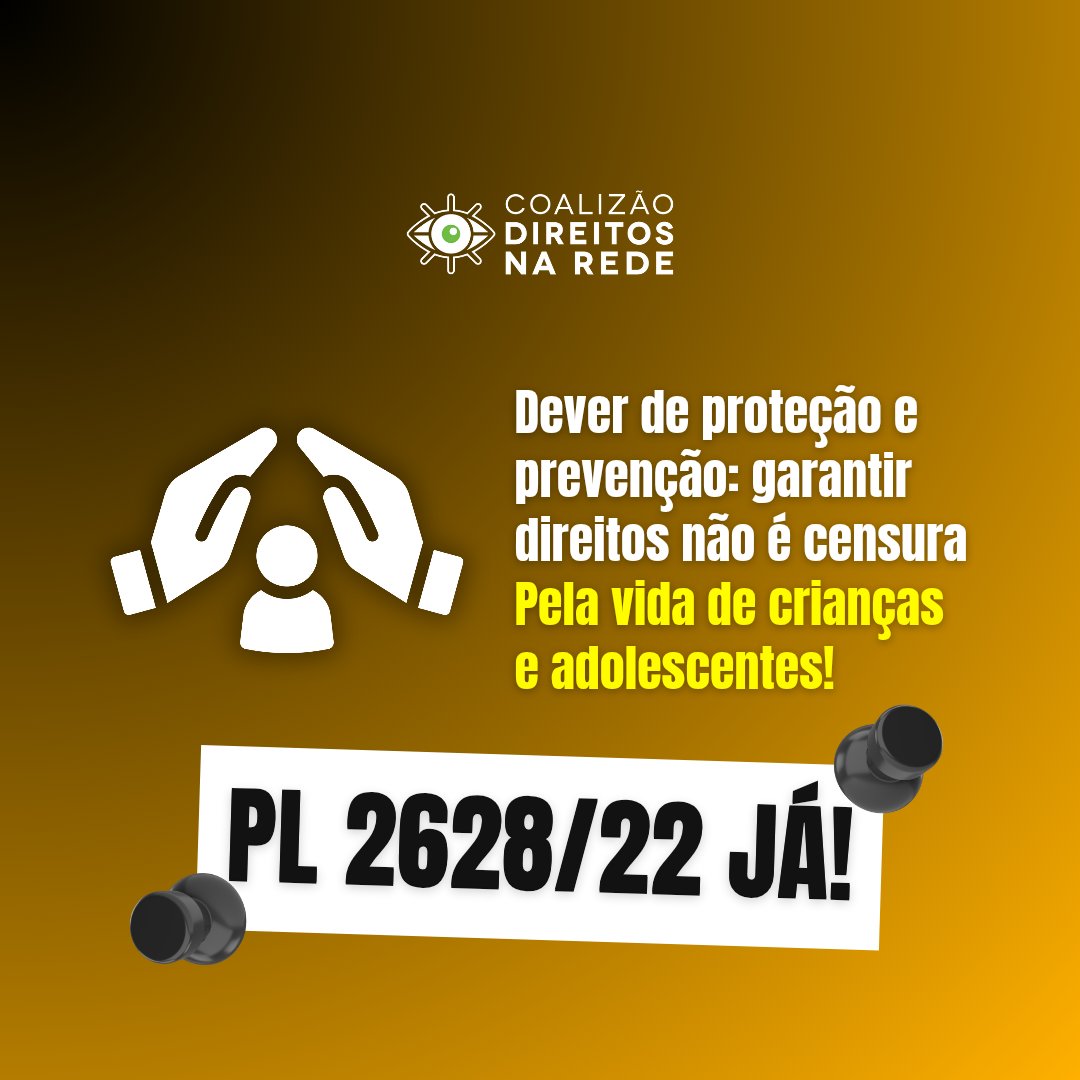AqualtuneLab's tweet photo. CHEGA DE EXPOSIÇÃO INFANTIL
#PL2628Já #pl2628ja #pl2628 https://t.co/BfbK6Vl34s